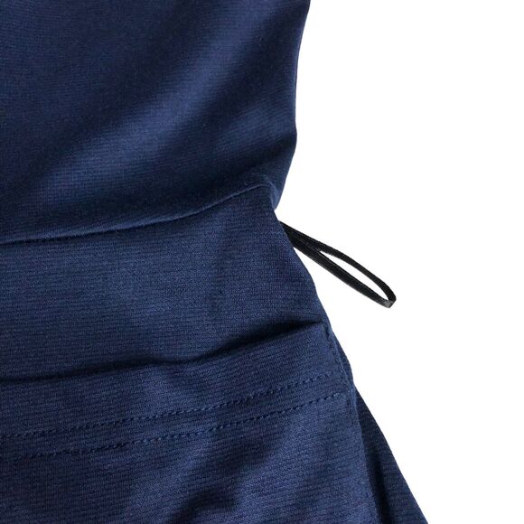 Rock Steady Dress Womens Small Blue Rockabilly Retro Pin Up Swiss Dot Nautical - Picture 8 of 14